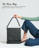 The Rosa Bag is the versatile, durable and very elegant bag made from recycled laminated glass from cars