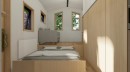 The Sakura tiny homes take tiny house principles and imports them to the housing segment