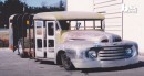 The Shortcut High Bus is a rat rod school bus with a noble mission