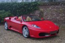 The Schumacher family is selling the Ferrari F430 they received from the F1 champion