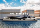 Seawolf X is the first hybrid-electric, AI-powered catamaran from Rossinavi