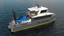 ShadowLark is a luxury yacht designed around the Triton 3300 / MKII submarine