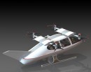 The SSAL (Ship to Shore Air Limo) imagines the flying tender of tomorrow