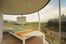 The Skysphere is a unique take on the treehouse: a potentially movable, smart man cave that uses only solar power