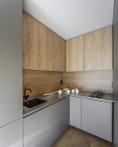 The Space Self-Sustaining Prefabricated Home Kitchen
