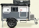The Cube 1 is a very compact and lightweight trailer that's still able to sleep a family of four