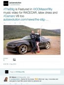 CC Mason admits she loves latex and her Camaro V6