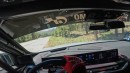 The BMW XM Label crashed during the hill climb at Pikes Peak