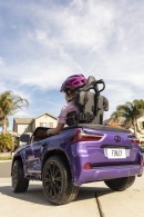 One-off kiddie Lexus LX is fully electric, convertible, for a good cause