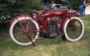 Period Indian motorcycle