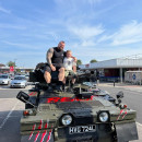 Eddie Hall and the Beast at the tank wash