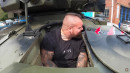 Eddie Hall and the Beast at the tank wash