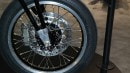 Triumph tracker concept front wheel, Avon tires