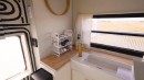 The "Sun Chaser" Bus Is a Cozy and Modern Apartment on Wheels With a Walk-In Shower