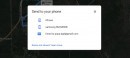 Google Maps send to phone feature