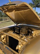 Chevrolet Bel Air Sport Coupe gold car replica