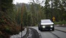 Tesla Cybertruck at the Yosemite National Park