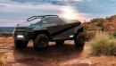 The Thundertruck is the ultimate transformer electric truck, a complete off-road rig