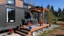 Affordable tiny house patio