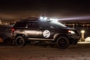 The Toyota Ultimate Utility Vehicle is a Sienna van on top of a Tacoma