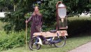 Gijs Schalkx and his Uitsloot invention, a motorcycle that runs on naturally-occurring, manually-harvested methane