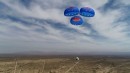 Blue Origin Capsule Descent