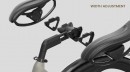 The vabsRider dynamic saddle moves as you pedal so you won't get a sore butt when cycling anymore