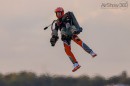 Gravity Industries launches the world's first jet suit race series at the 2024 Dubai Boat Show