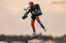 Gravity Industries launches the world's first jet suit race series at the 2024 Dubai Boat Show
