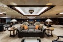 Lady Moura Megayacht Interior Lounge