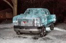 The Canadian Tire ice truck, based on a 2005 Chevy Silverado 2500 HD, also known as the world's first fully functional ice truck