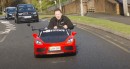 This is the world's first road-legal ride-on kiddie car, capable of carrying 2 adults at 22 mph