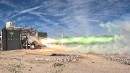 Miranda rocket engine hot fire test
