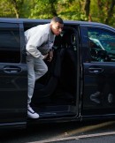 Kylian Mbappe and Mercedes-Benz V-Class