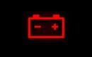 Battery warning light