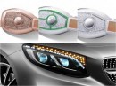 Golden Keys And Mercedes-Benz S-Class Coupe Headlights