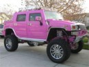 Britney Spears' pink Hummer H2