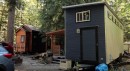 This couple lives in two custom-made tiny homes with unalike design