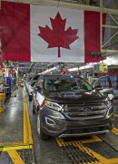Thieves drove out the Ford Oakville factory with 14 cars
