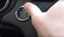 What happens if you push the button WHILE driving ?