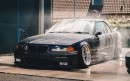 Washing a BMW