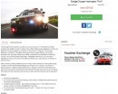 Pursuit packages offered by a track day experience website