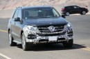 Thinly Disguised 2015 Mercedes M-Class Facelift Testing in Death Valley