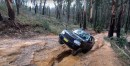 3rd gen Land Rover Range Rover punished off-road