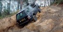 3rd gen Land Rover Range Rover punished off-road