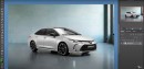 Toyota Corolla Sedan CGI new generation by Theottle