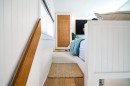Affordable tiny house loft bedroom