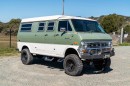 1971 Ford Econoline Sportsmobile 4x4 Camper on auction at Bring a Trailer