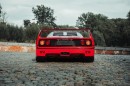 Time capsule 1989 Ferrari F40 with one owner and low mileage is about to cross the auction block