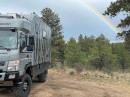 Das Getüm the Mitsubishi Fuso overlander is a very comfy and tough home on wheels